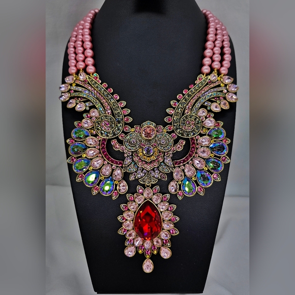 Authentic Heidi Daus Shangri-la necklace,All Products : American Fashion Style Bags On Sale